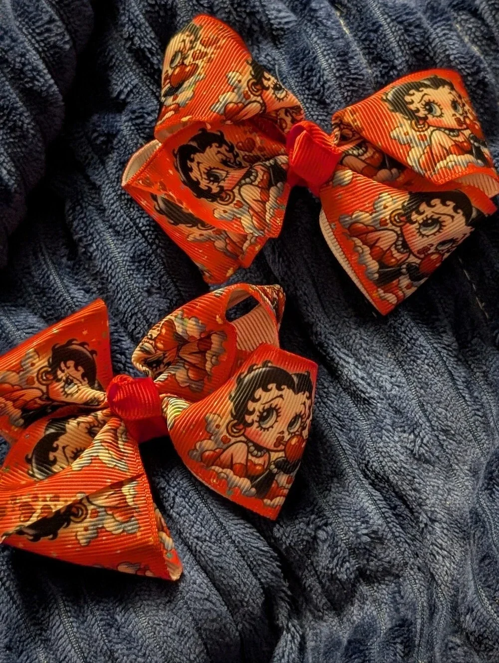 Betty Boop Character Hair Bows